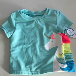 Baby girl rash guards